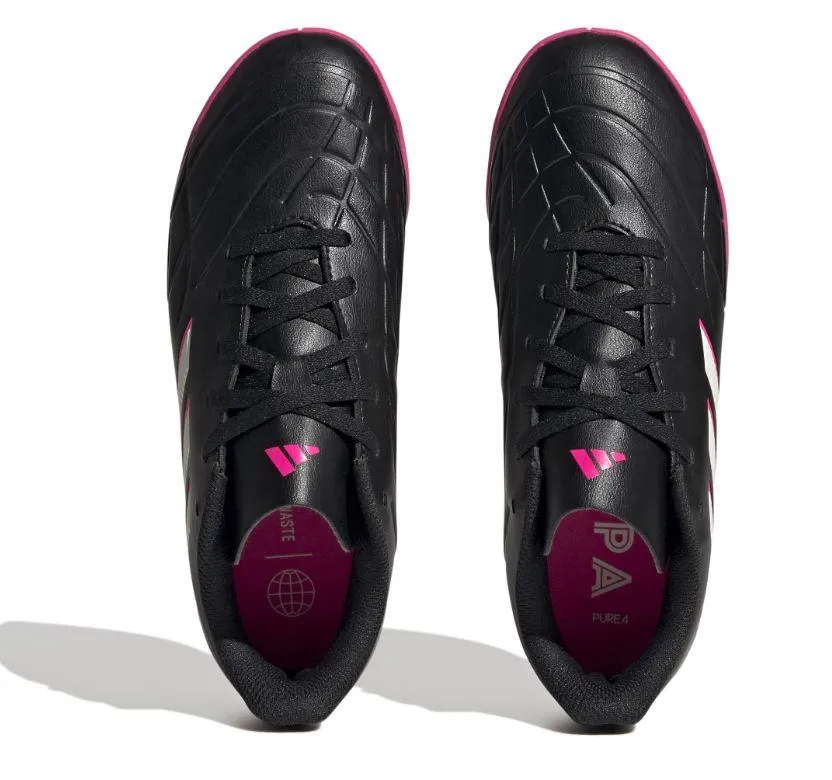 Zapatillas Fútbol Sala Adidas Copa PURE.4 IN J Niño Negro/Rosa