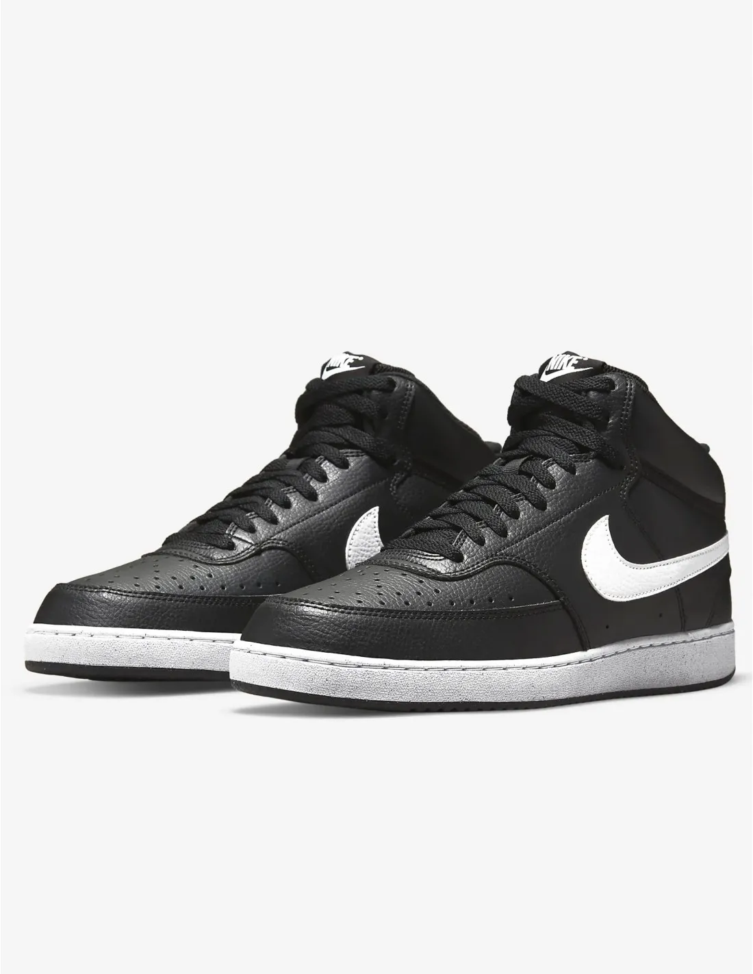 Zapatillas NIKE Court Vision Mid Next Nature Negras