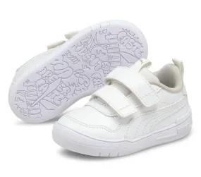 Zapatillas Puma Multiflex Velcro Inf Niño Pequeño Blanco