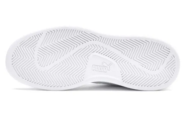 Zapatillas Puma Smash v2 L Jr Blanco