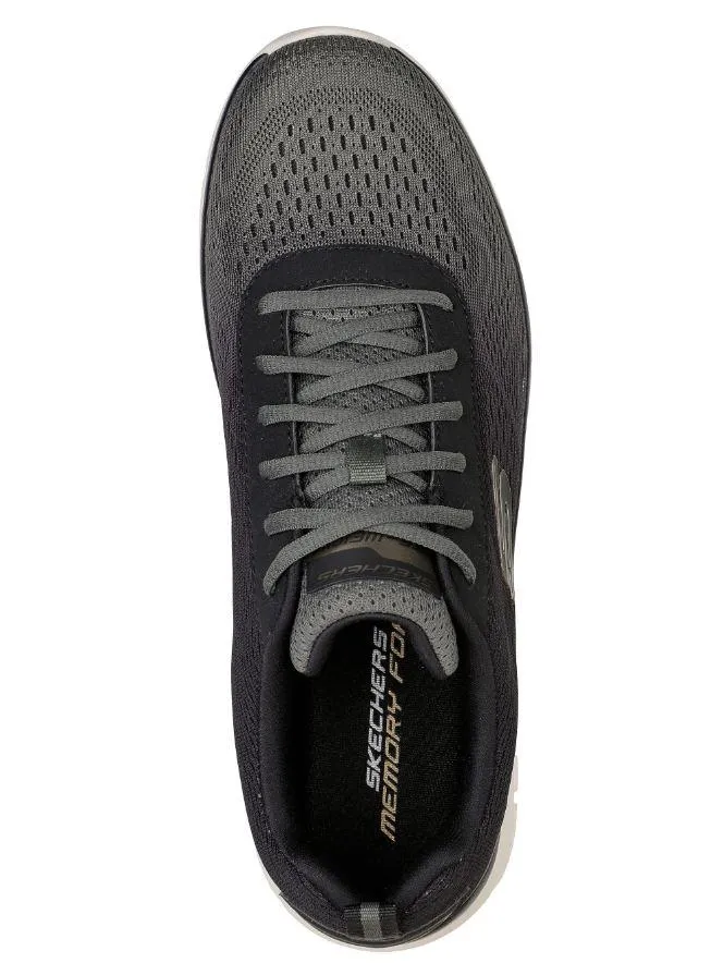 Zapatillas Skechers Track-Ripkent Verde Oliva/Negro