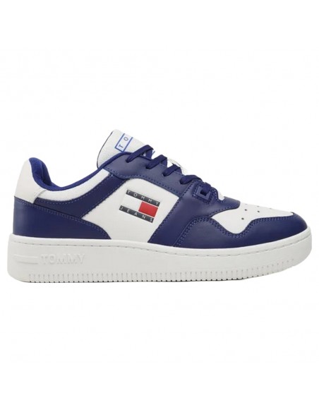 Zapatillas Tommy Hilfiger Blancas y Azul Marino - Ecool