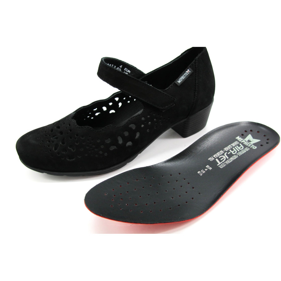 ZAPATO IVORA DE MEPHISTO MUJER NEGRO