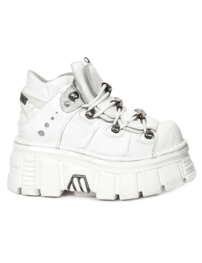 ZAPATOS ALTOS NEWROCK PLATAFORMA CON CORDONES