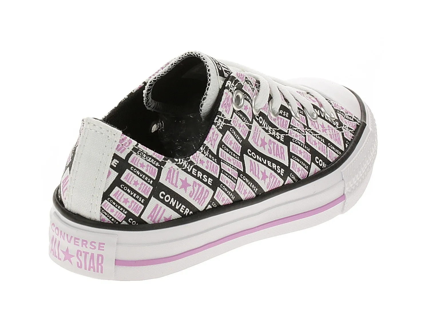 zapatos Converse Chuck Taylor All Star OX - 667208/Black/Peony Pink/White - girl´s