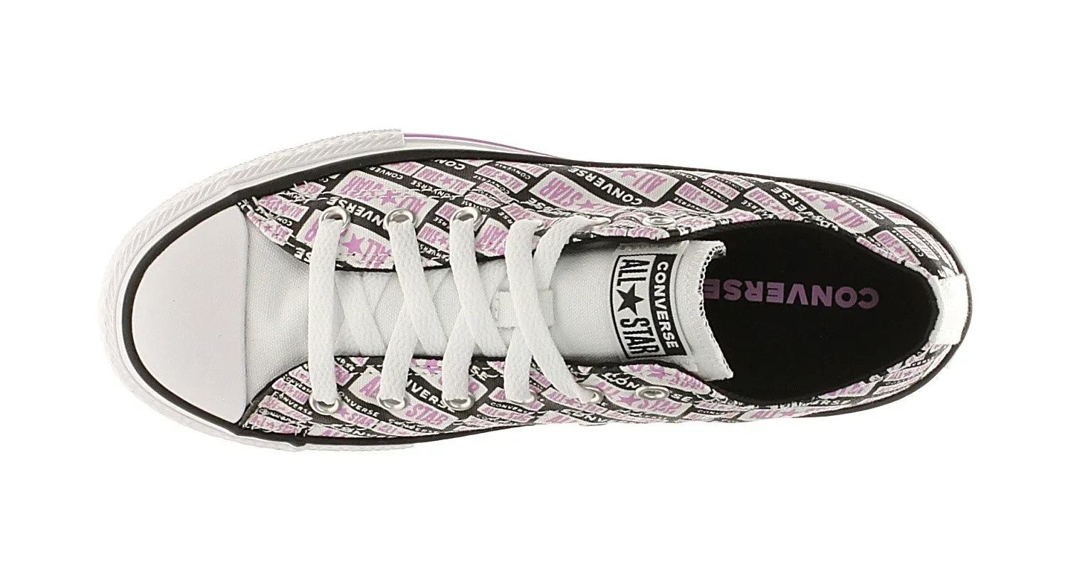 zapatos Converse Chuck Taylor All Star OX - 667208/Black/Peony Pink/White - girl´s