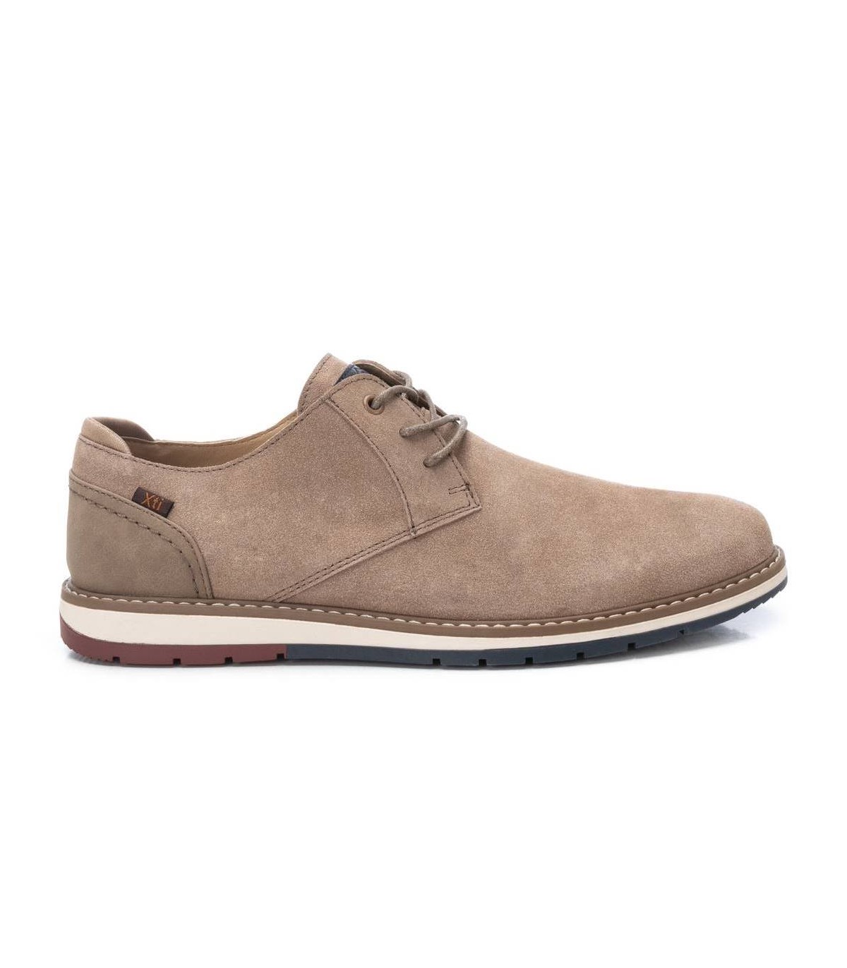 Zapatos de cordones en taupe para hombre