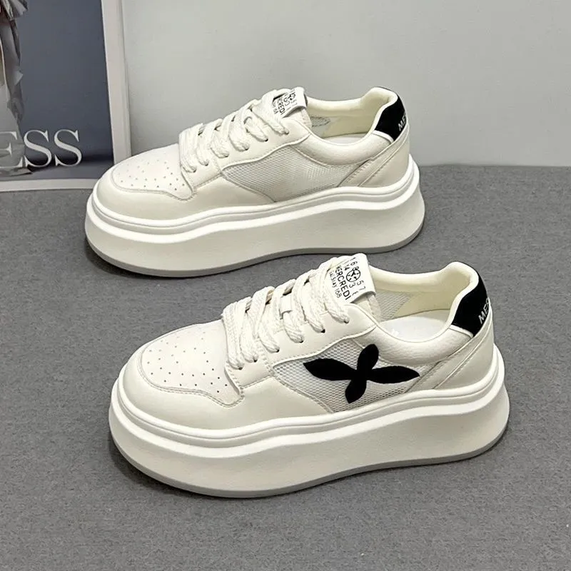 Zapatos de diseñador de lujo en blanco y negro blanco para mujeres 2024 Summer Nuevos zapatos informales Versátiles envío gratis