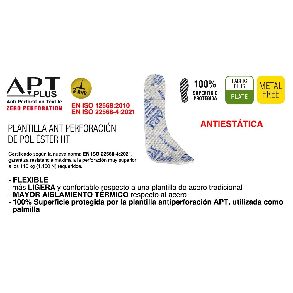 Zapatos de seguridad Cofra REBOTE S1PS FO SR