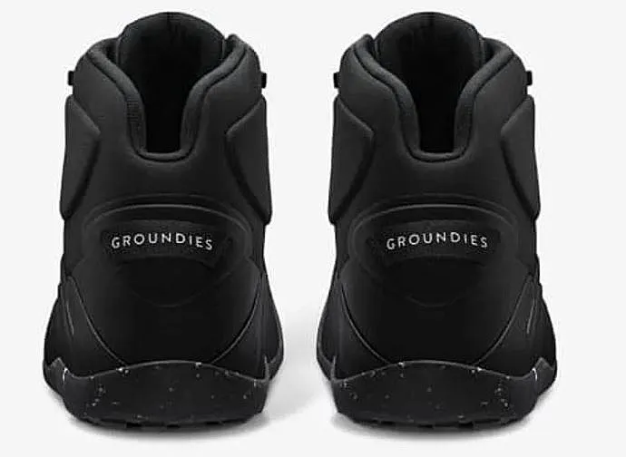 zapatos Groundies All Terrain High - Black