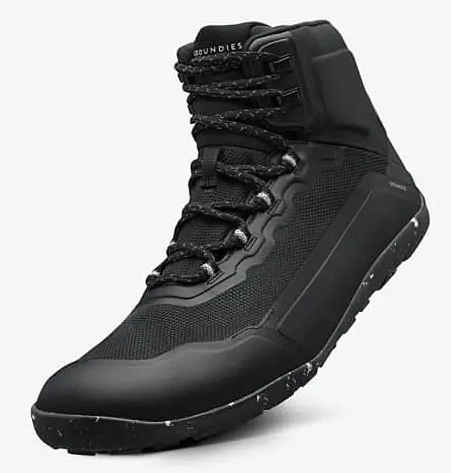 zapatos Groundies All Terrain High - Black