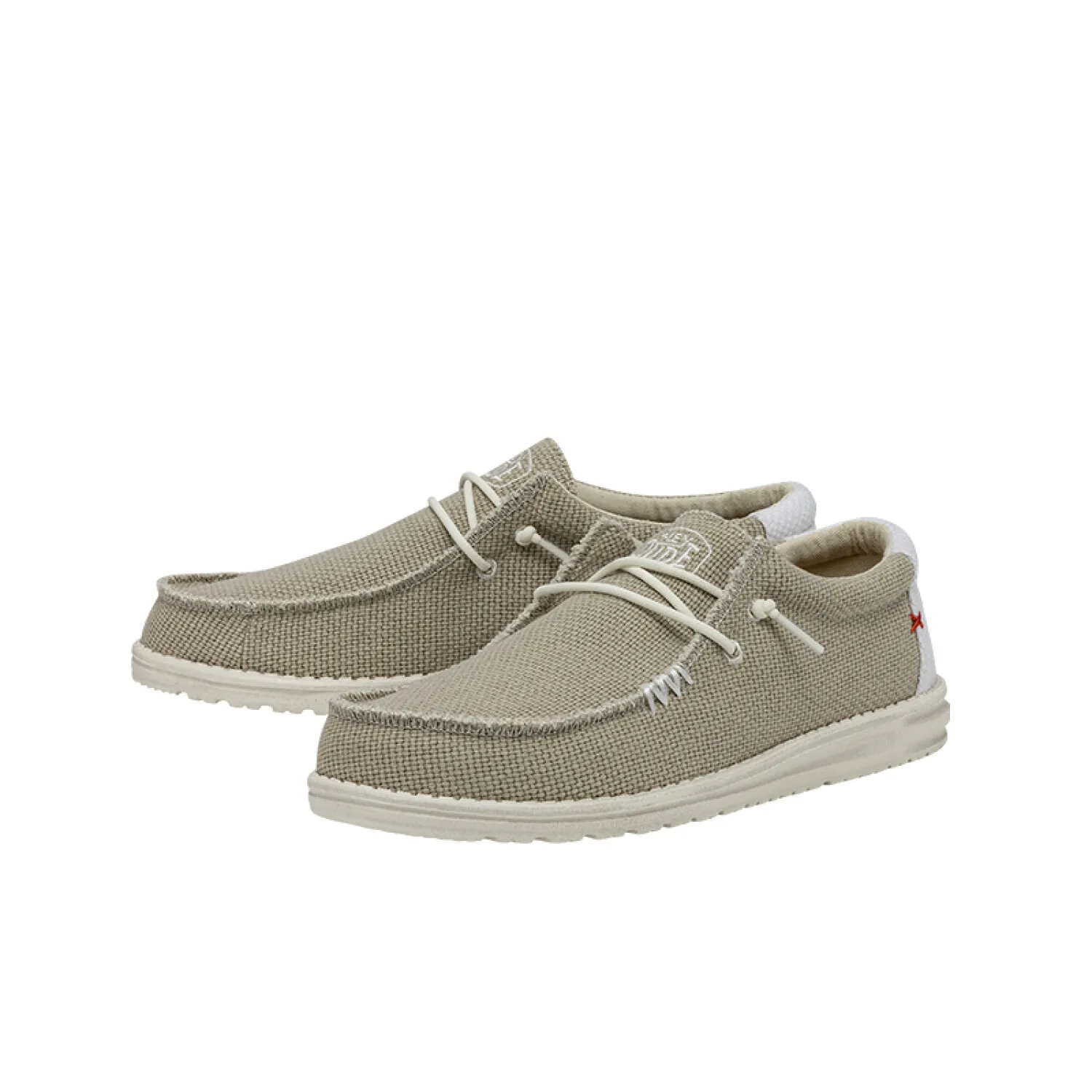 Zapatos Hey Dude Wally Braided - Off White