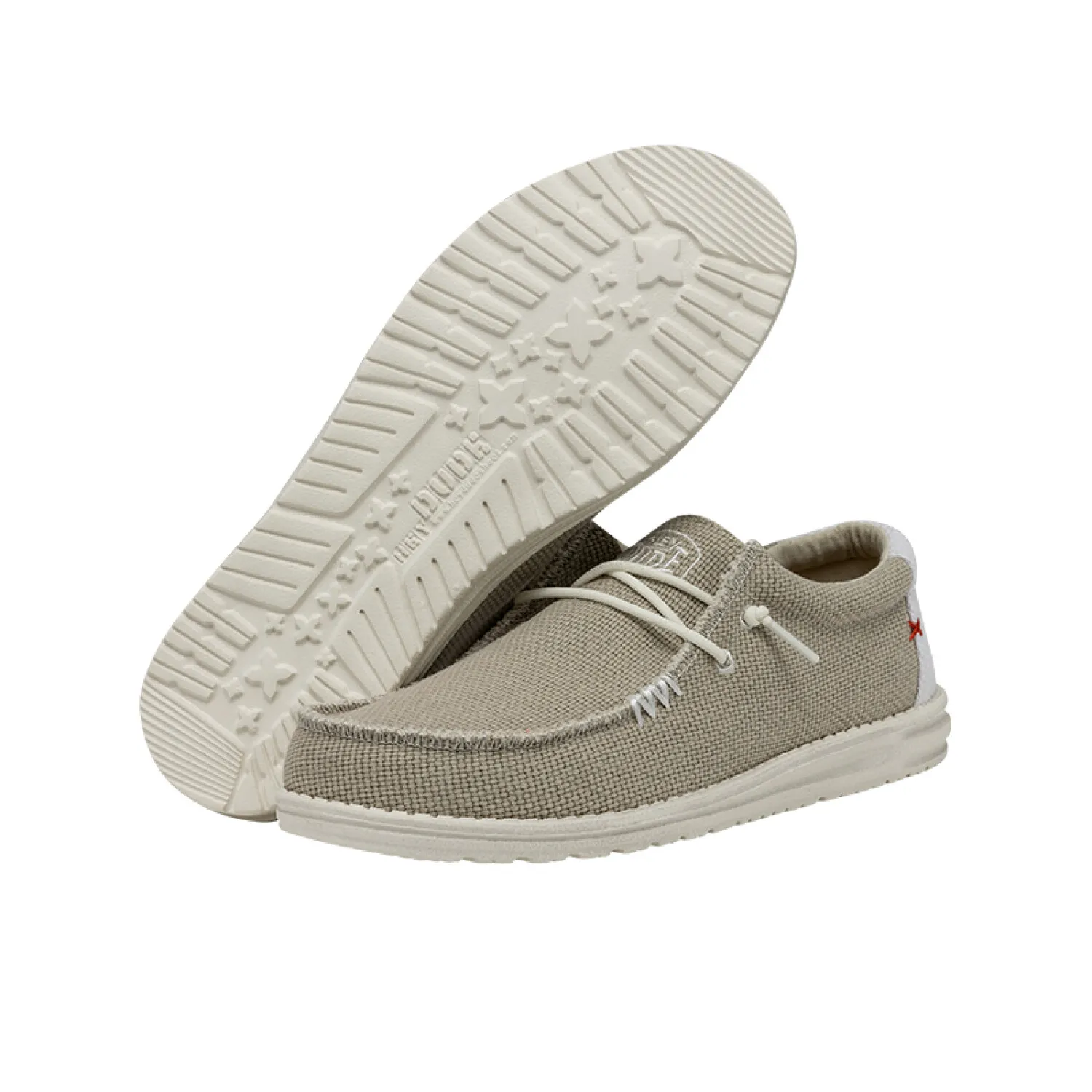 Zapatos Hey Dude Wally Braided - Off White