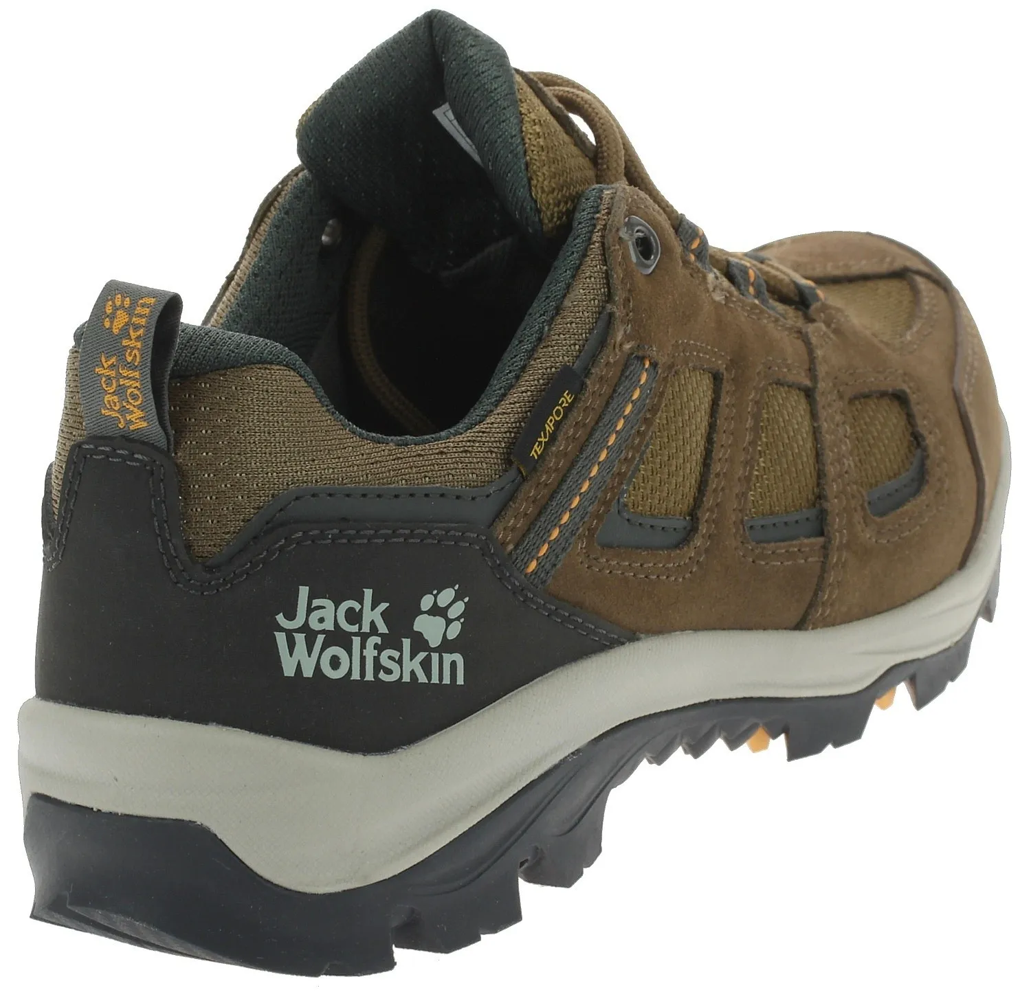 zapatos Jack Wolfskin Vojo 3 Texapore Low W - Brown/Apricot - women´s